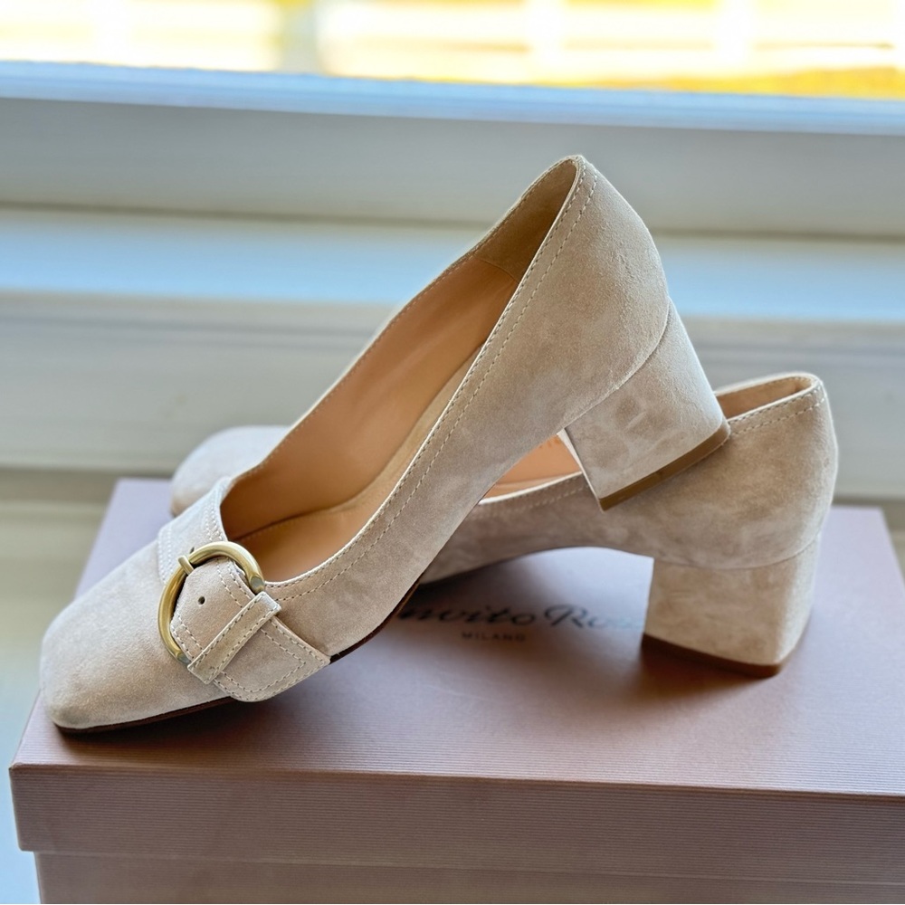Gianvito Rossi Camoscio Mousse